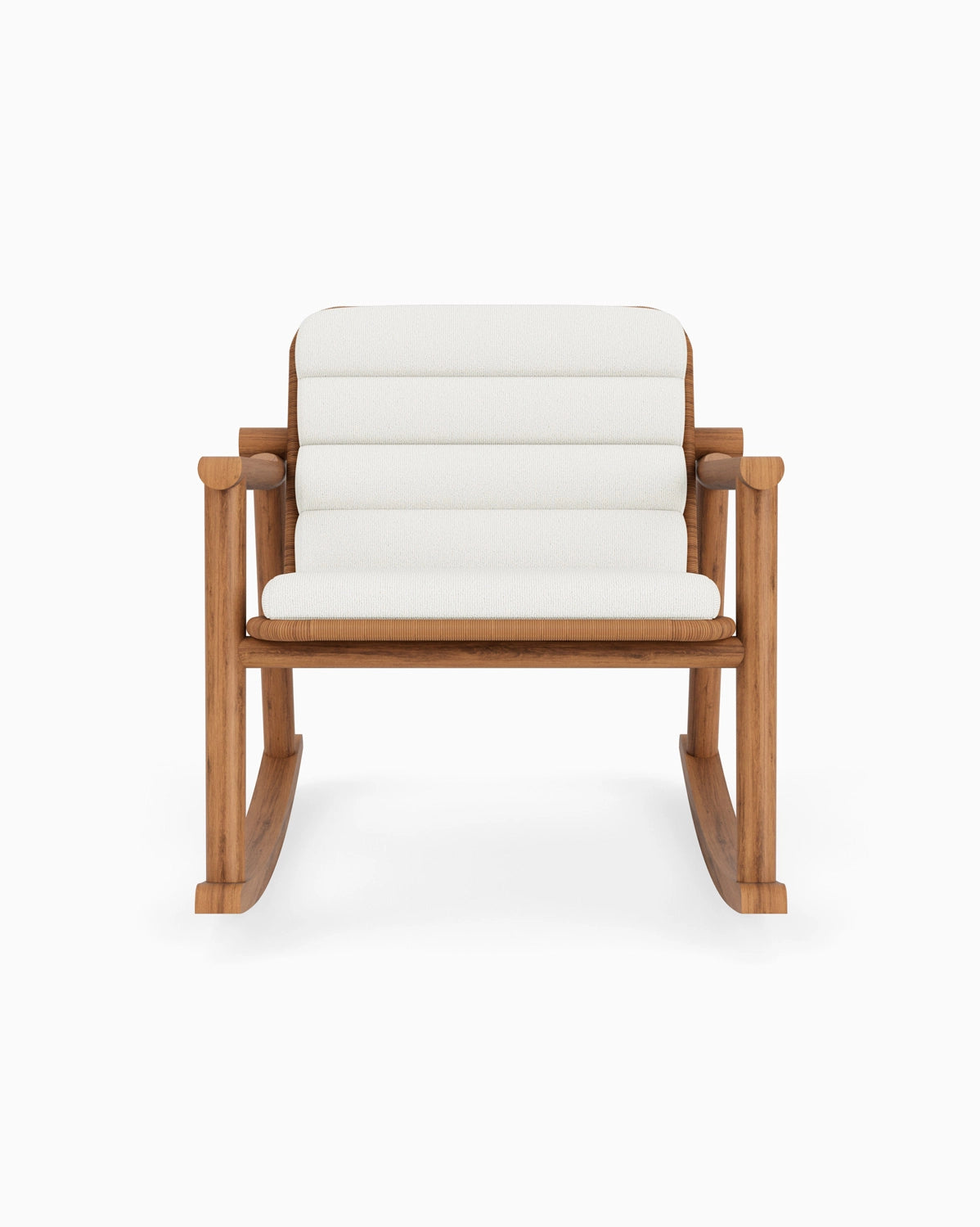 Dove FIQA Boucle / Tan Rattan Seat