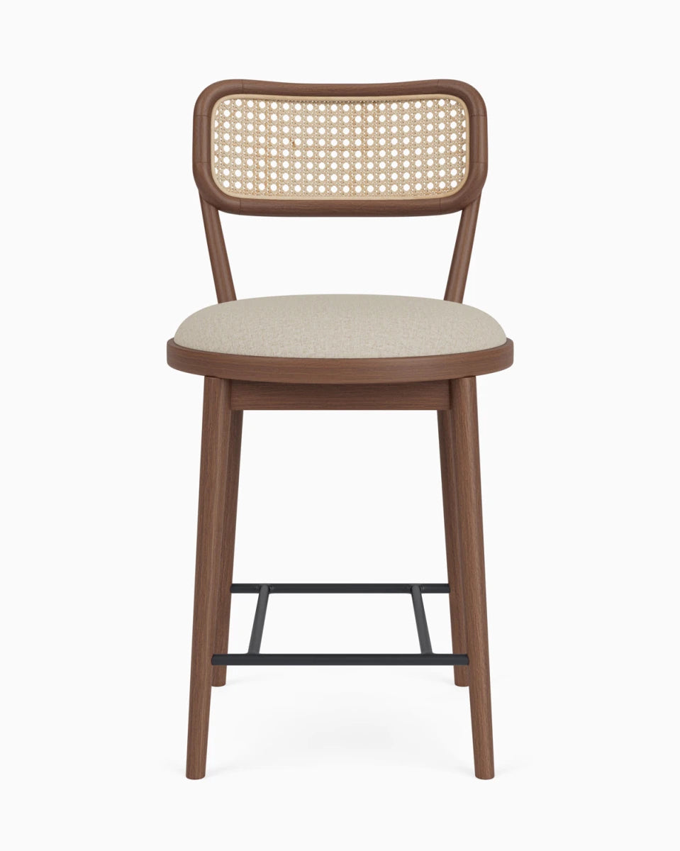 Flax Linen / Walnut / Counter (24" Height)