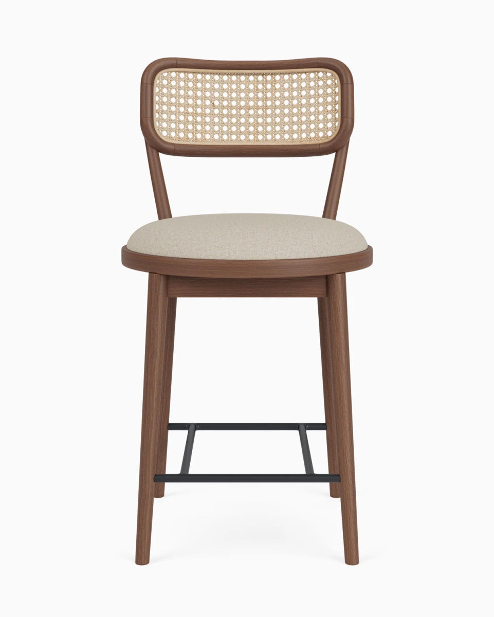 Flax Linen / Walnut / Counter (24" Height)