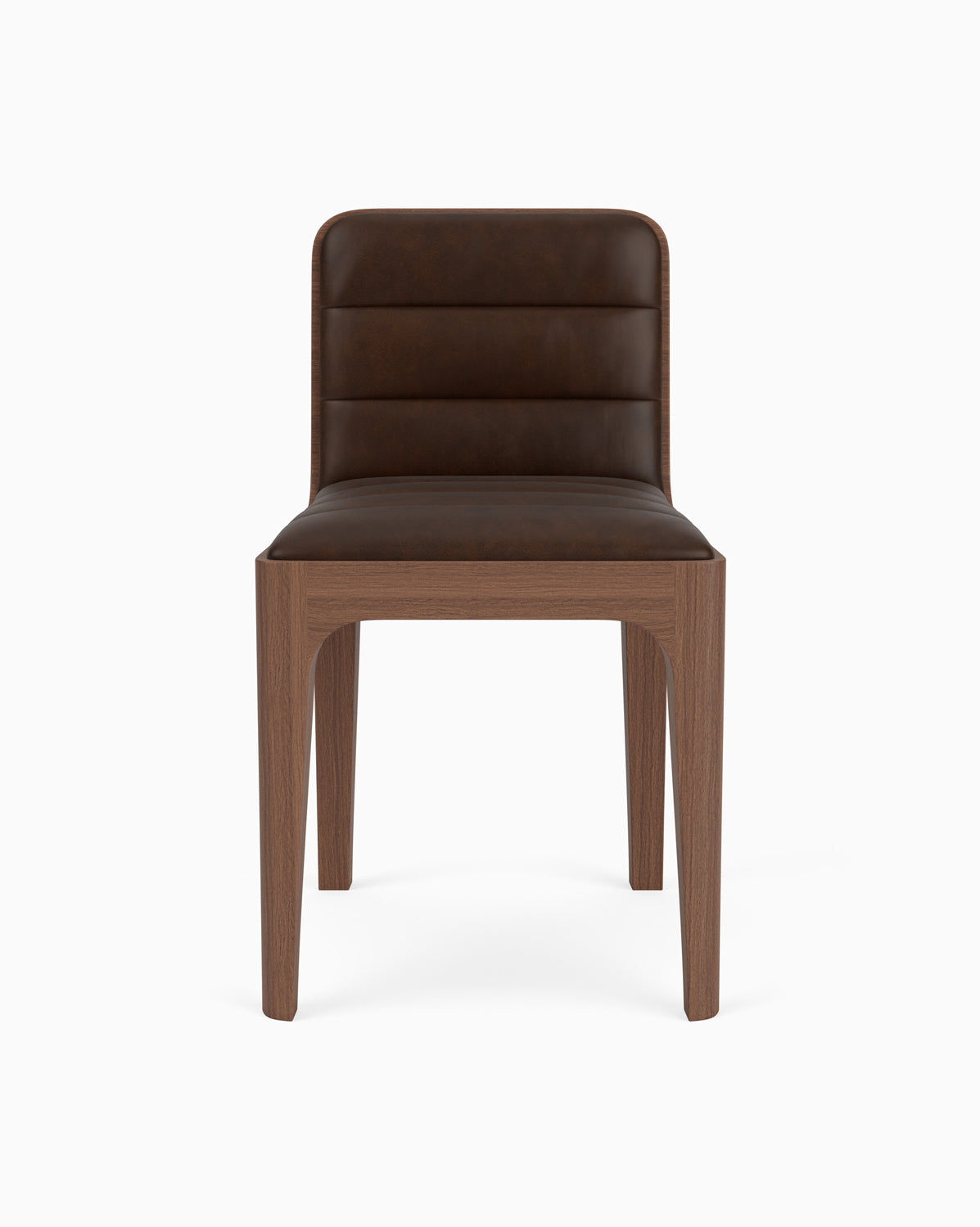 Maple Leather Seat / Walnut Frame