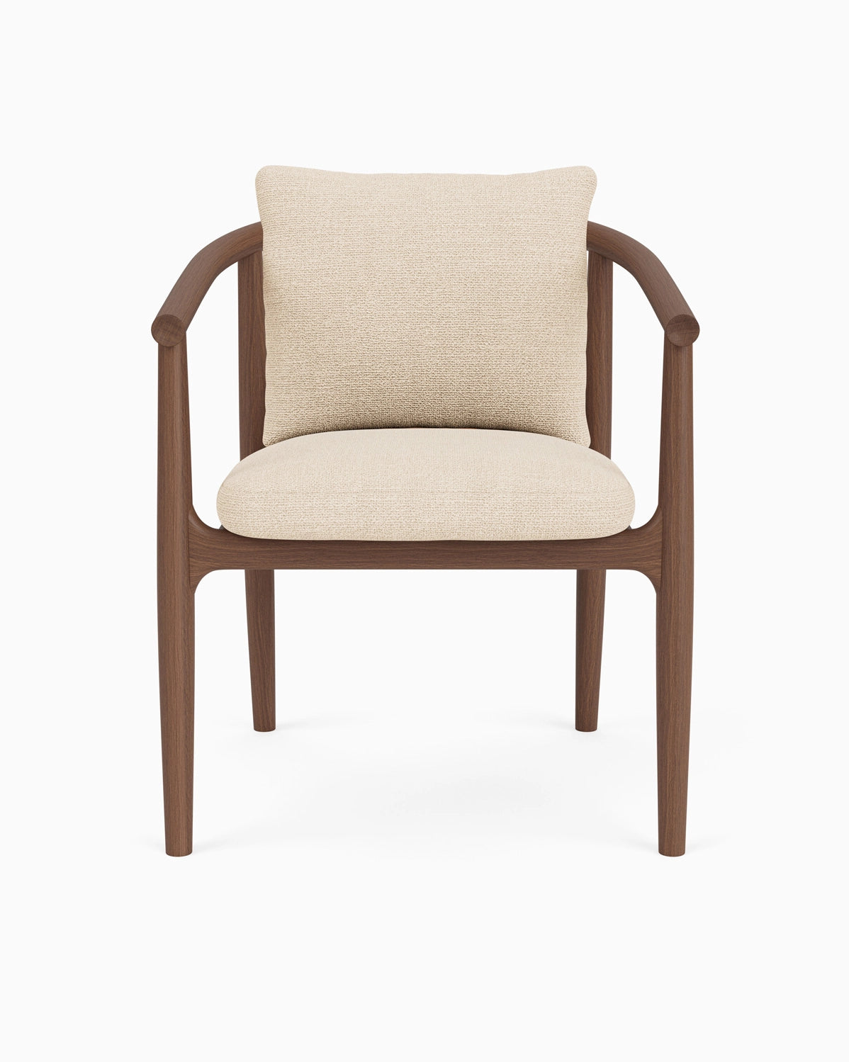 Oat Woven / Saddle Leather / Walnut