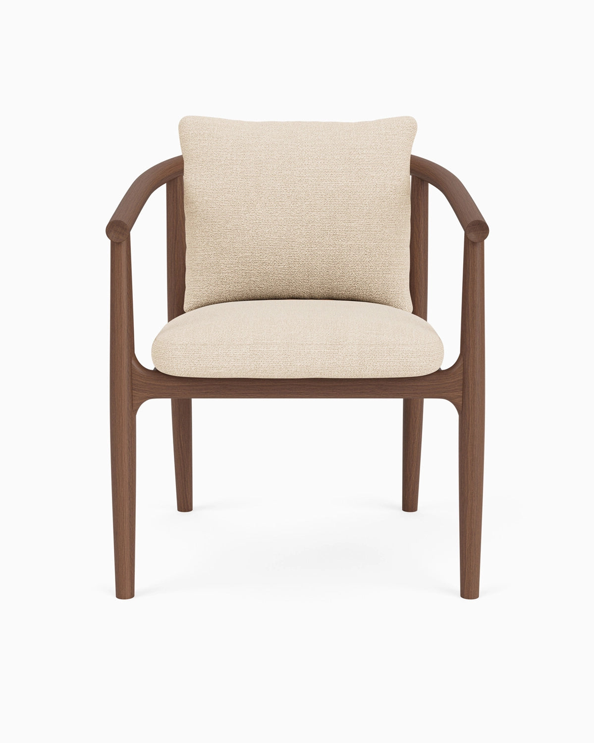 Oat Woven / Saddle Leather / Walnut