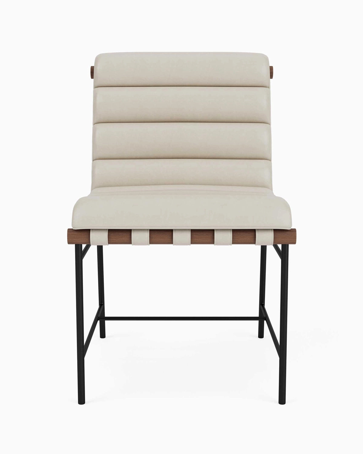 Pearl Leather / Walnut