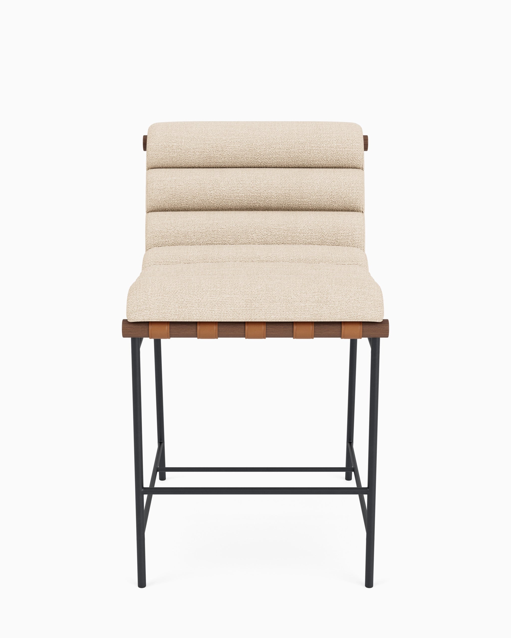 Oat Woven / Walnut / Counter (24" Height)