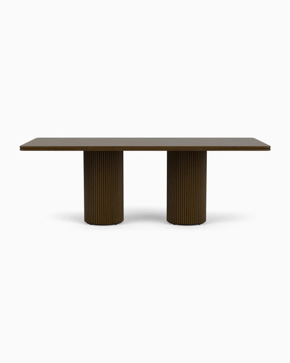 Espresso Oak / 84" length | Seats 8