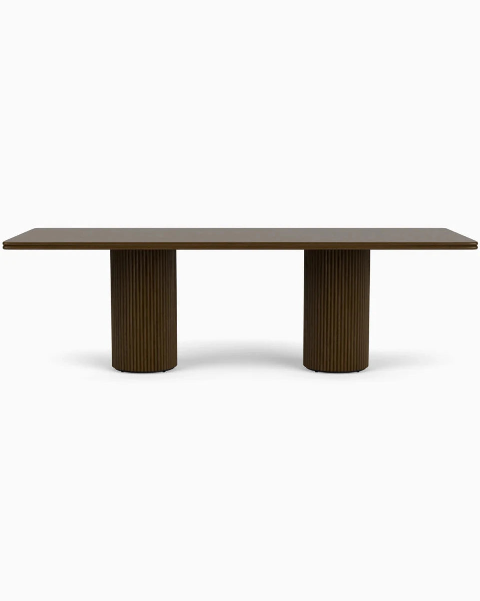 Espresso Oak / 96" length | Seats 10