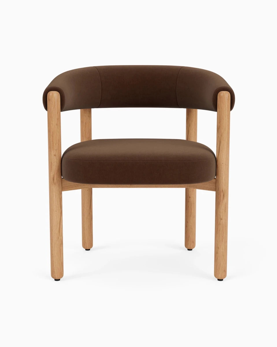 Cognac Velvet / White Oak
