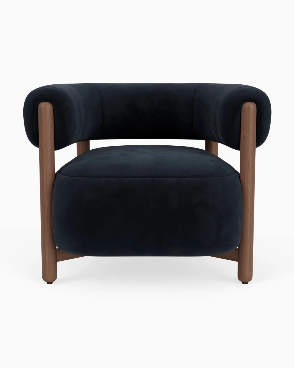 Ebony Velvet / Walnut