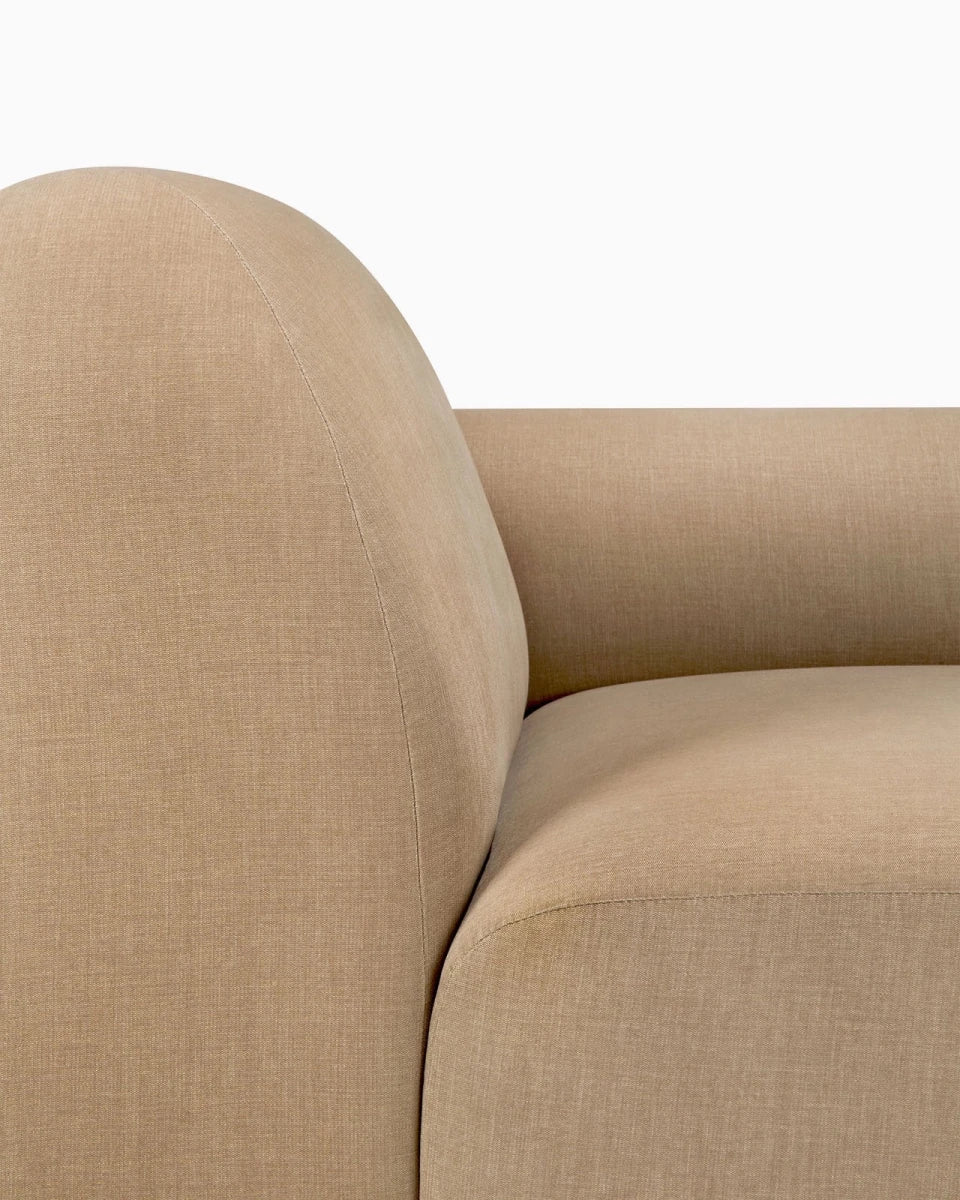 Light Sepia / End Seater with Left Arm