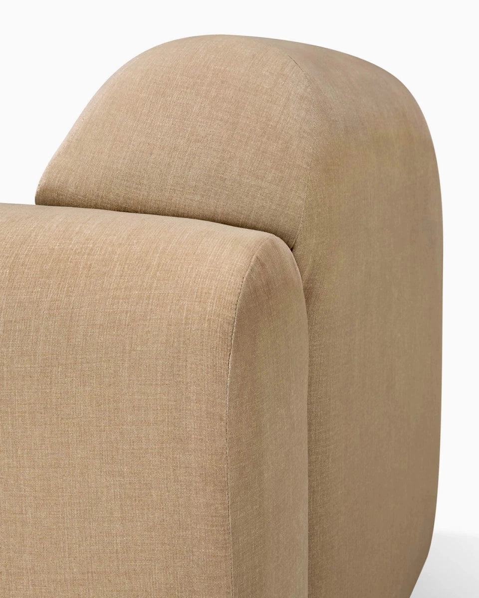Light Sepia / End Seater with Left Arm