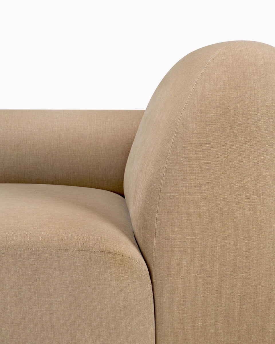 Light Sepia / End Seater with Right Arm