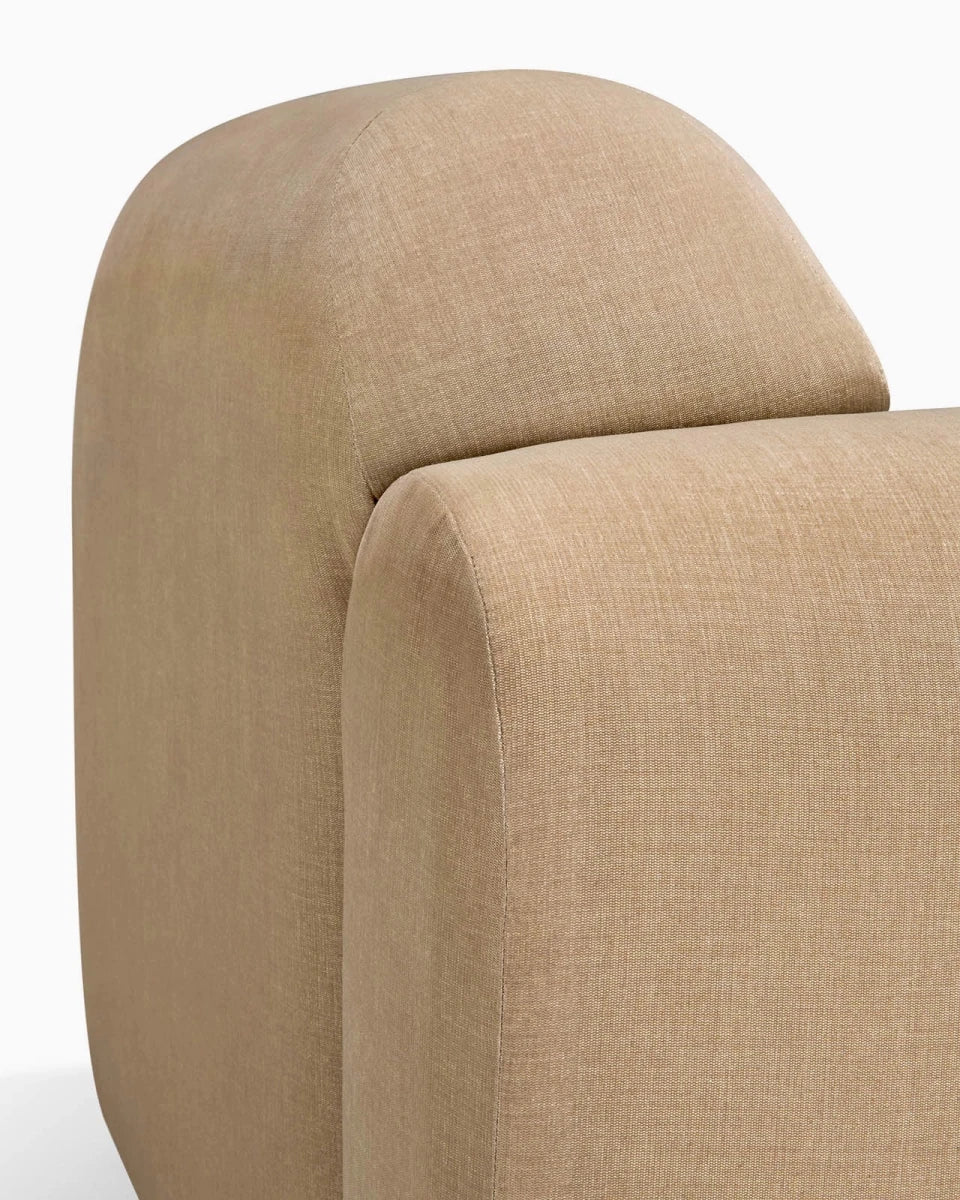 Light Sepia / End Seater with Right Arm
