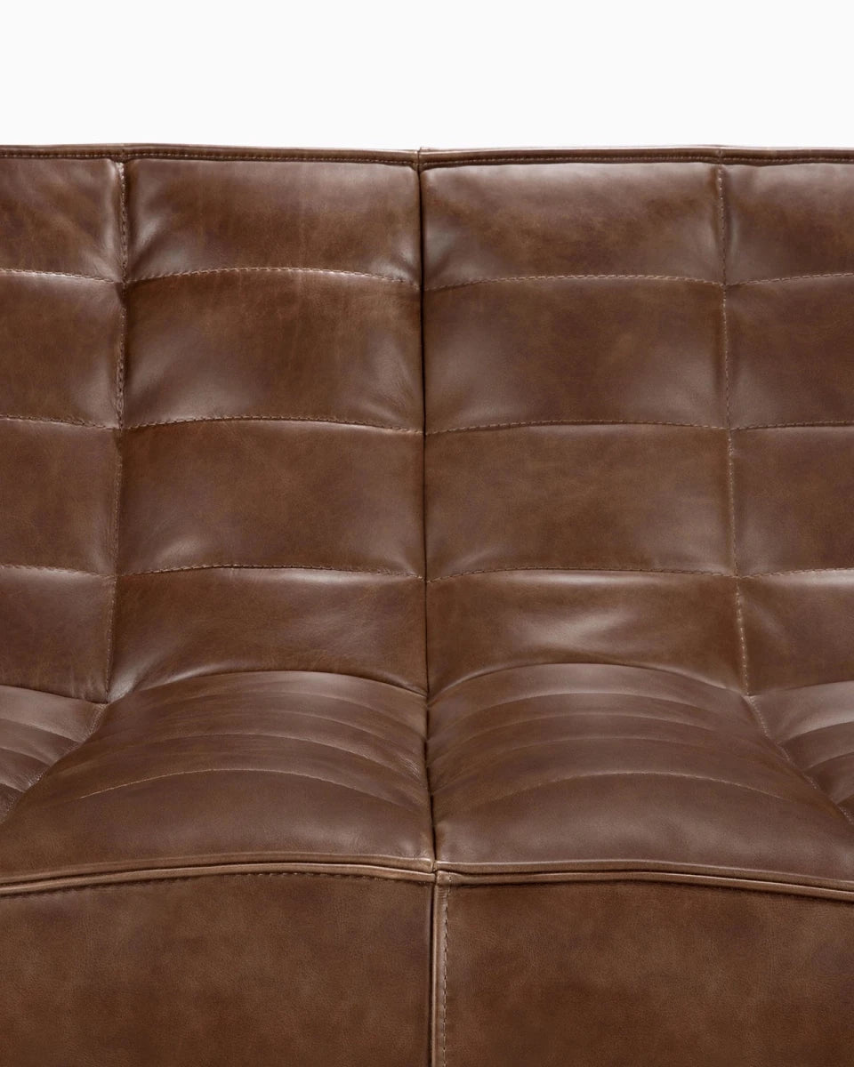 Chestnut Leather / Three Seater