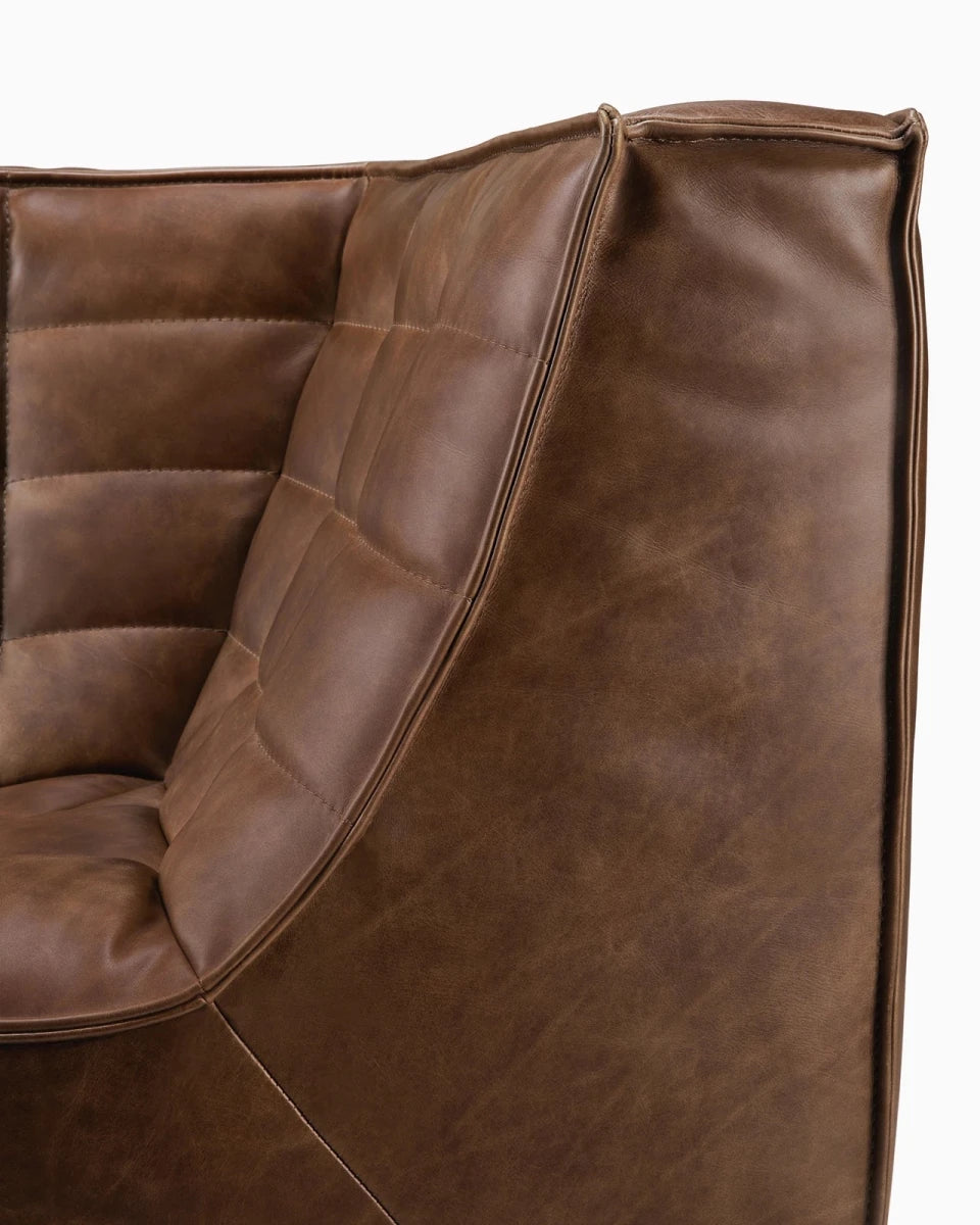 Chestnut Leather / Corner (36")