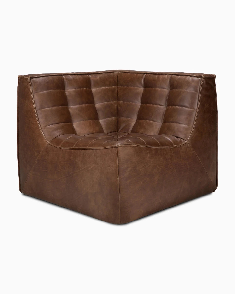 Chestnut Leather / Corner (36")