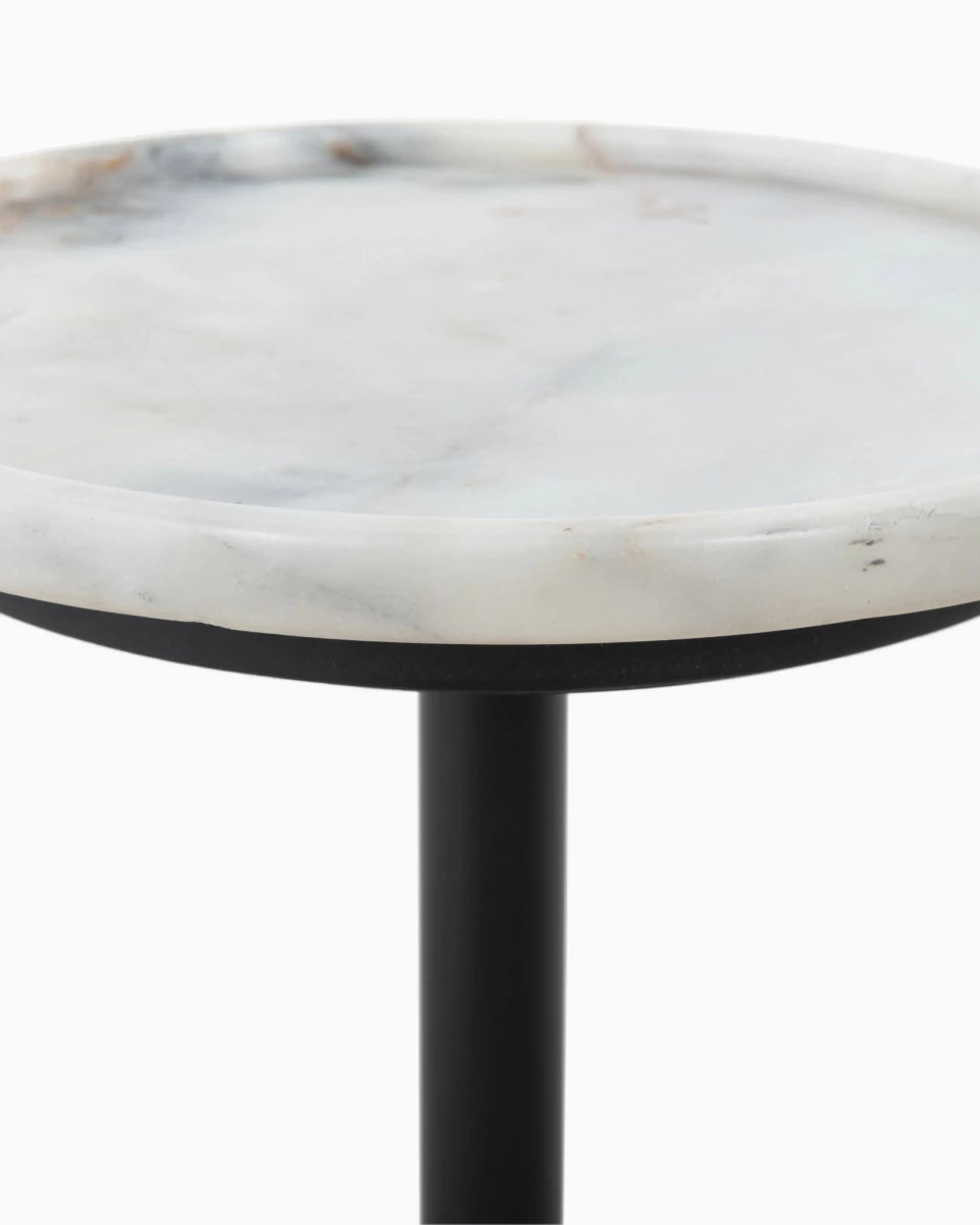 Polished White Marble