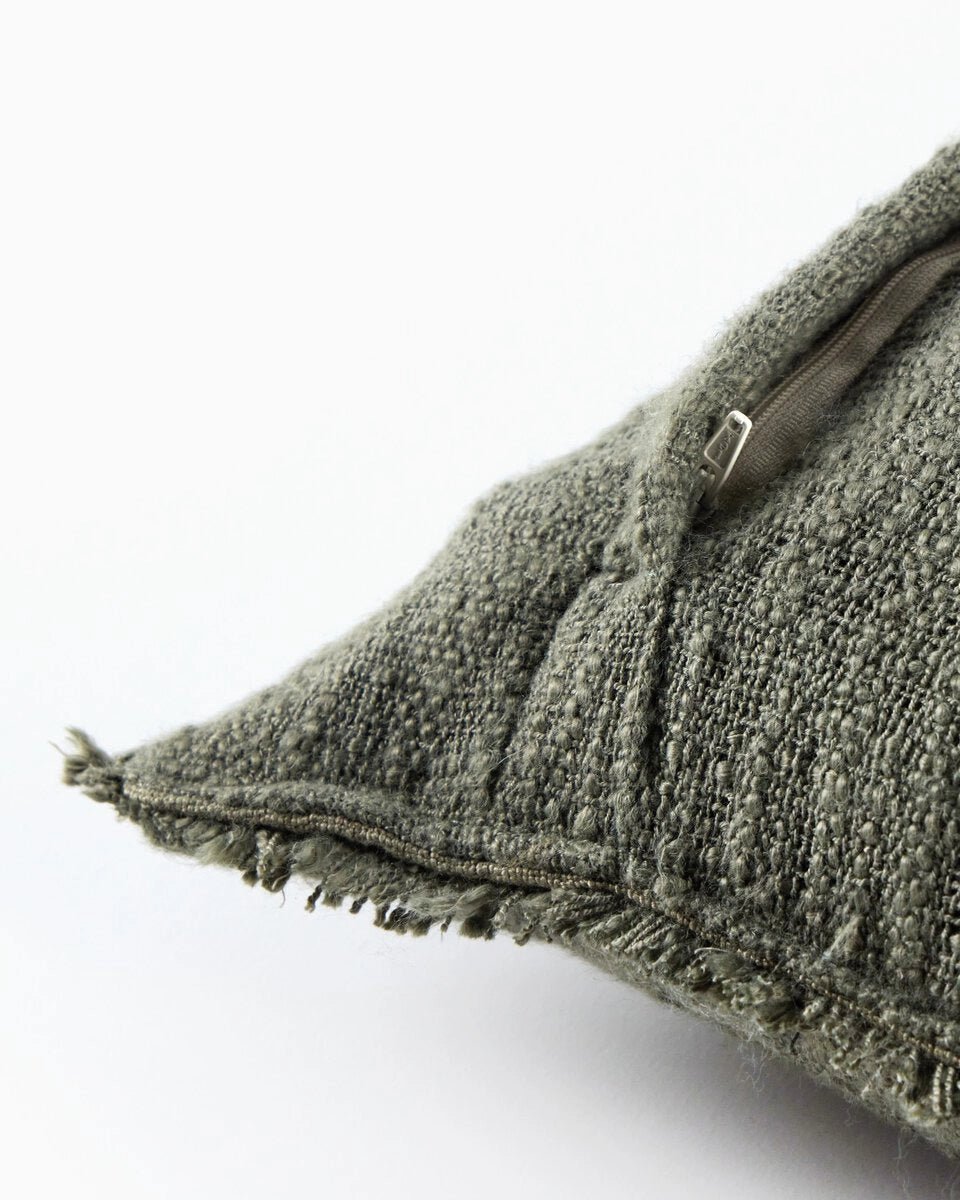 Textured Olive / 20" x 20" / Cover Only