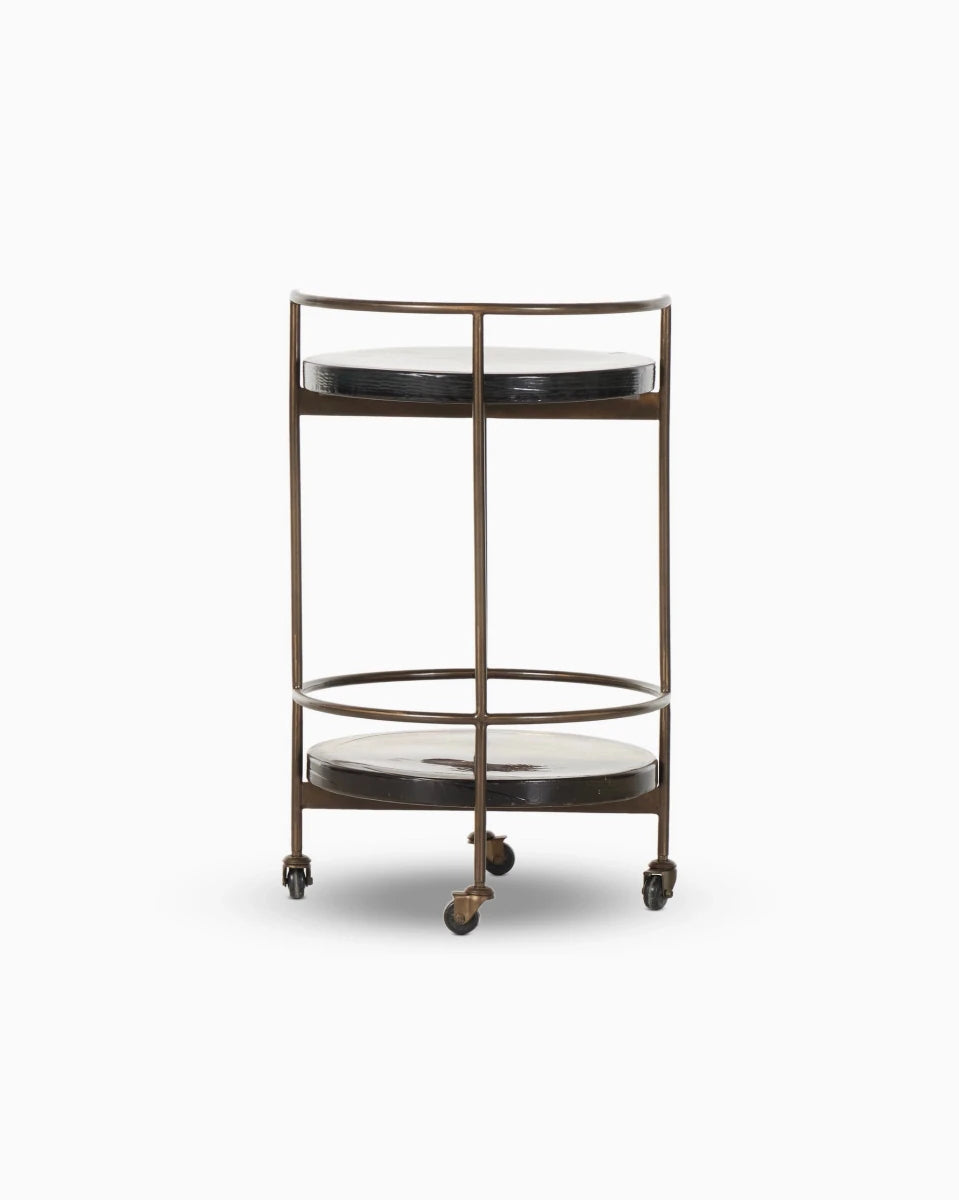 Smoked Brown Cast Glass