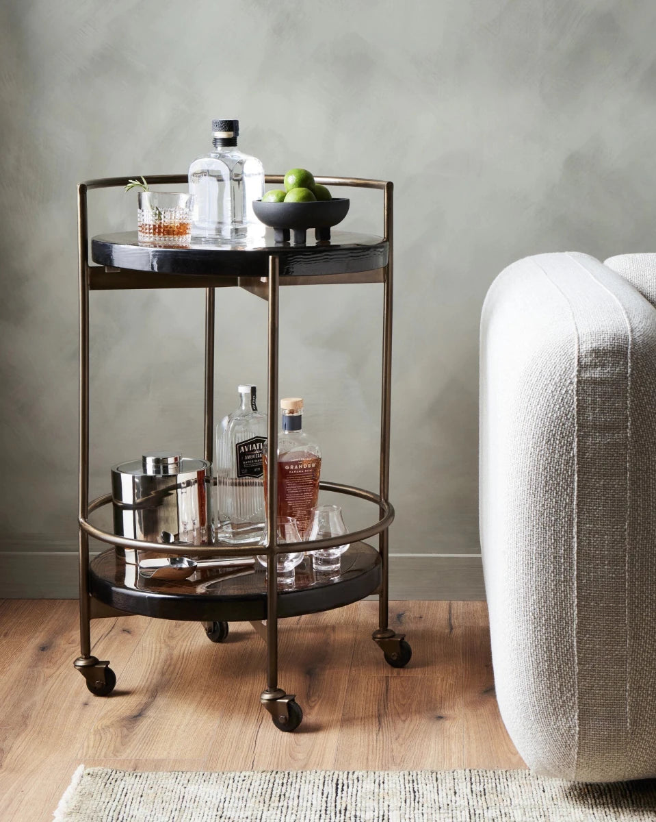 Smoked Brown Cast Glass