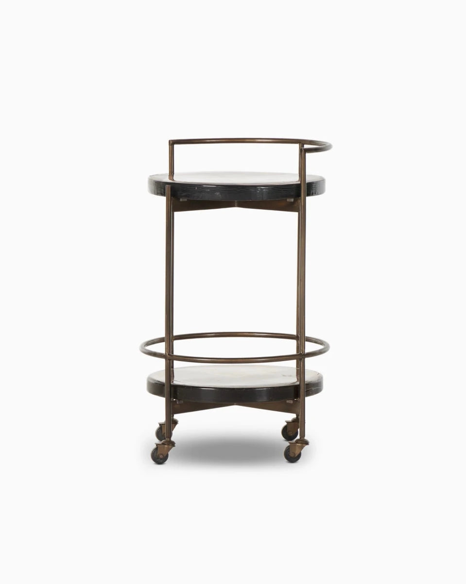 Smoked Brown Cast Glass