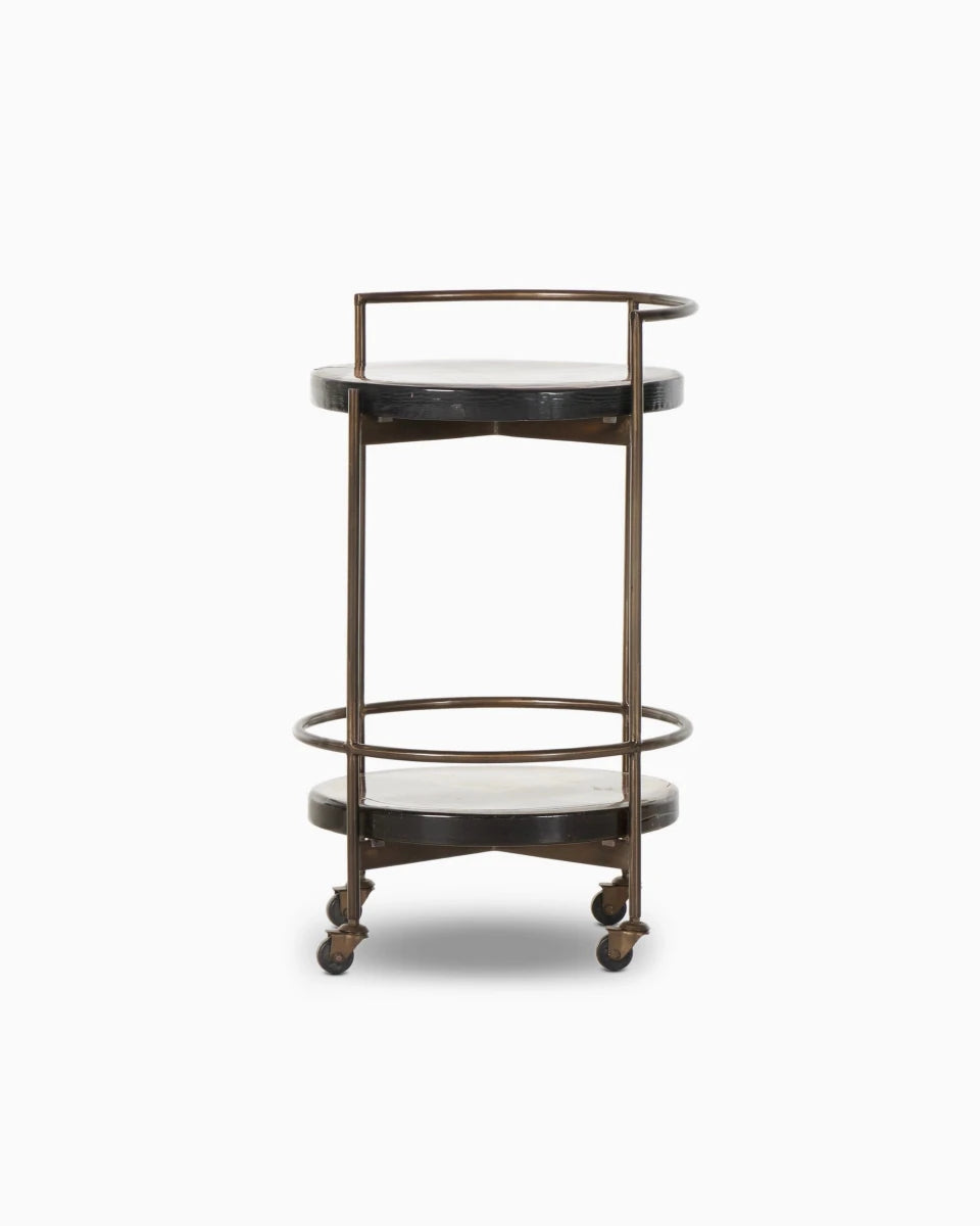 Smoked Brown Cast Glass