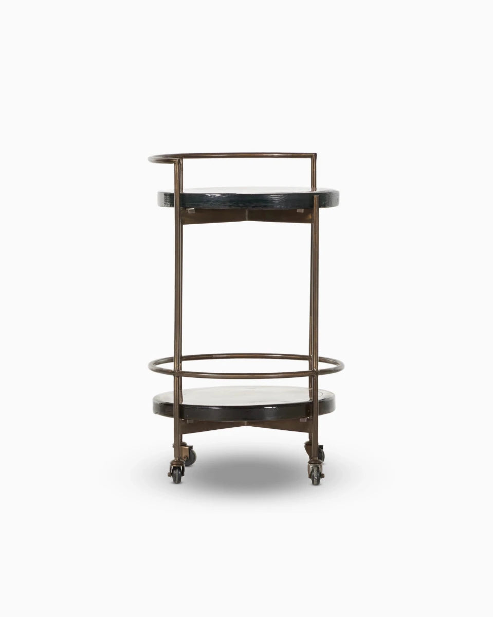 Smoked Brown Cast Glass