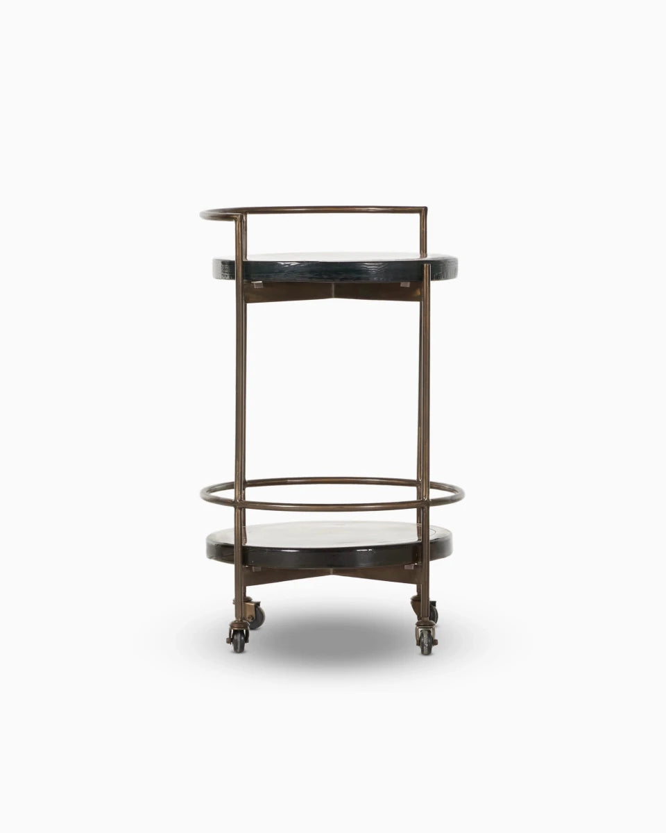 Smoked Brown Cast Glass