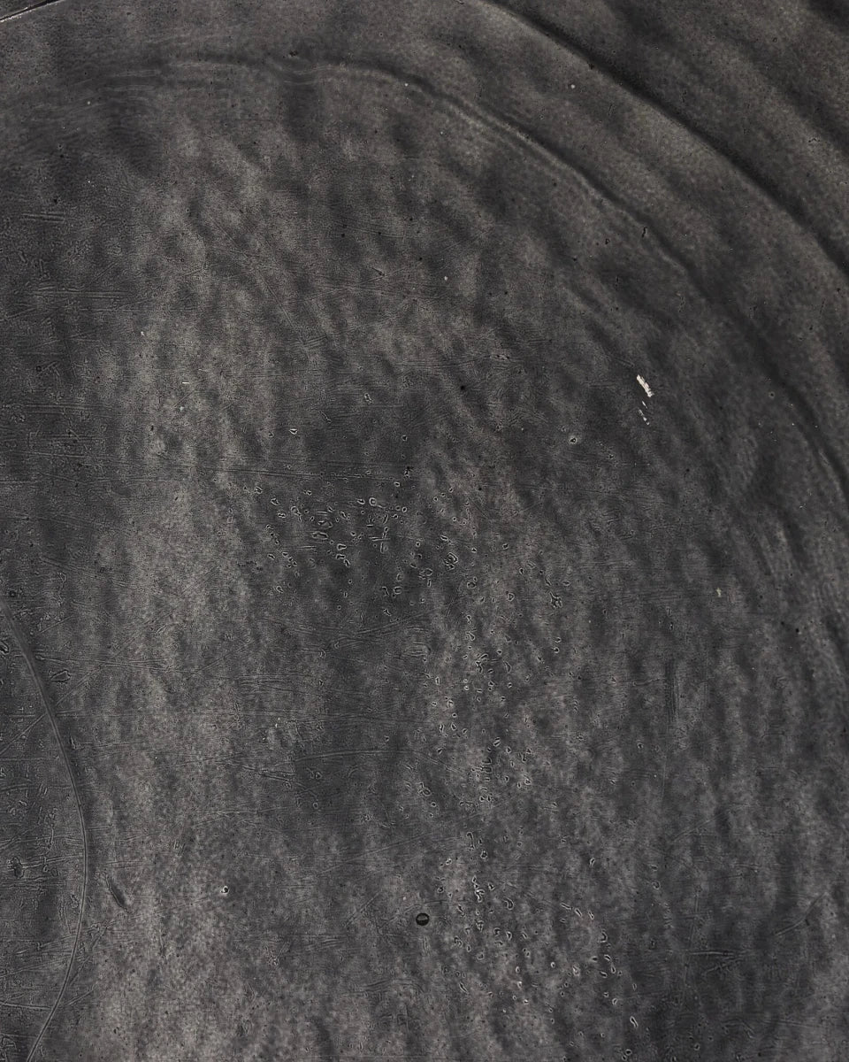 Smoked Black Cast Glass