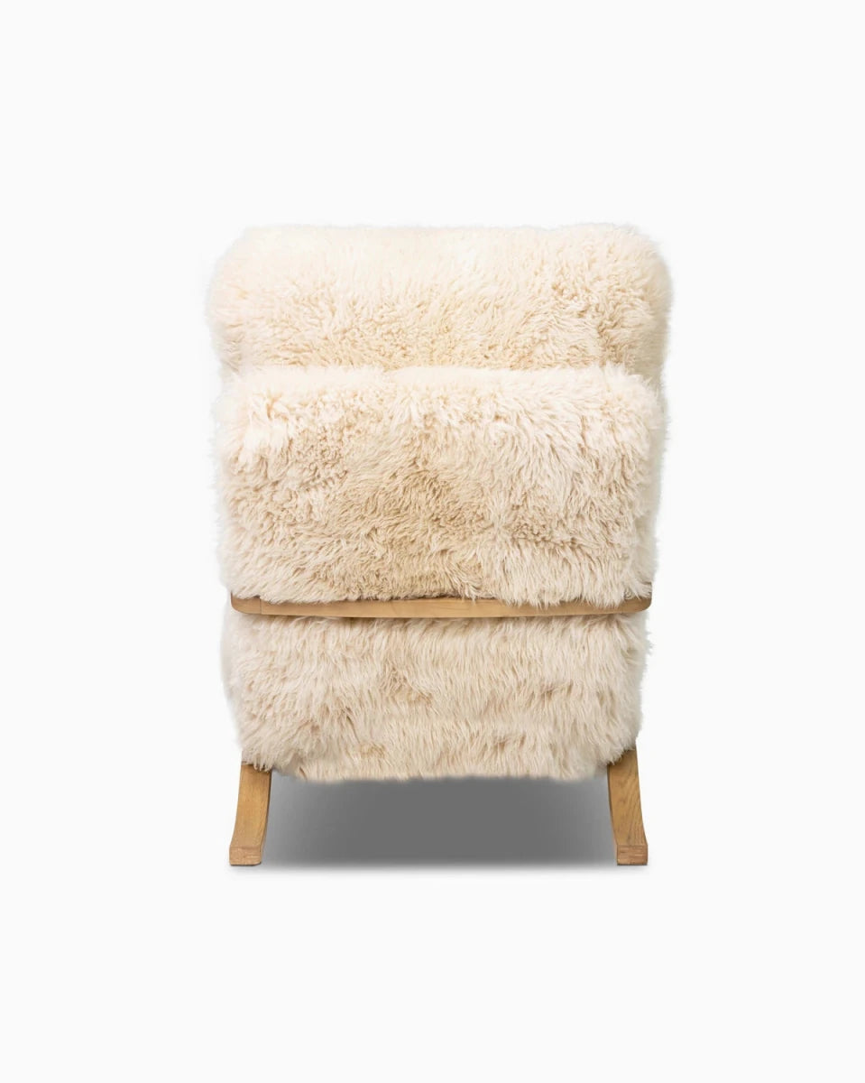 Champagne Mongolian Fur