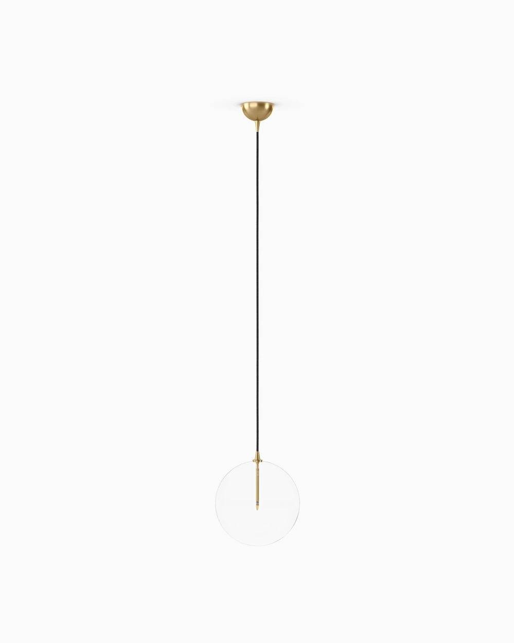 Burnished Brass / 11.75" x 11.75" / Clear Glass