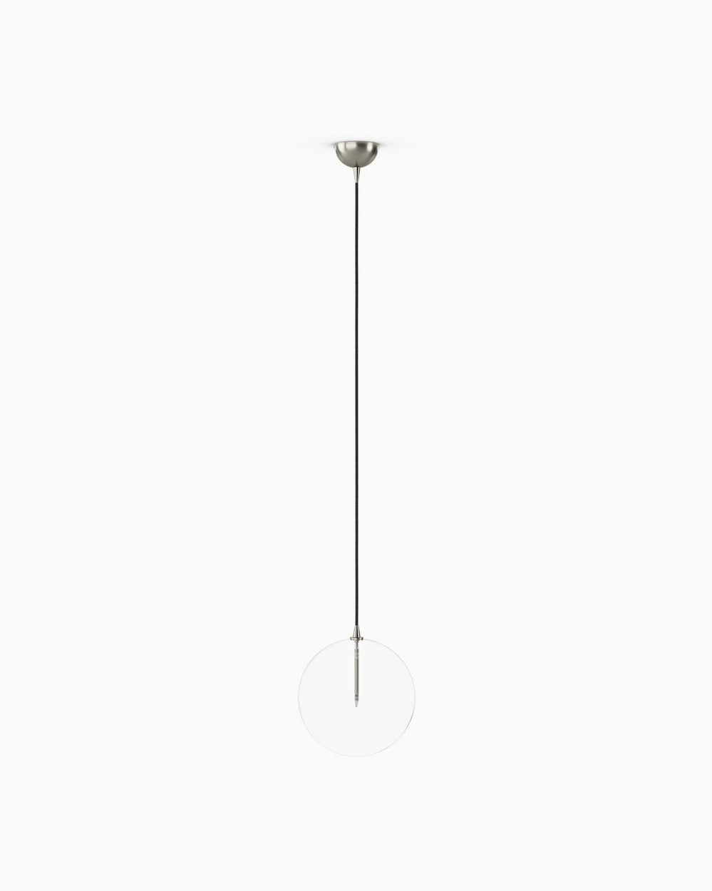 Polished Nickel / 11.75" x 11.75" / Clear Glass
