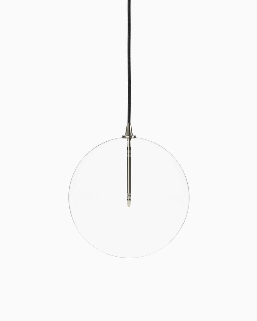 Polished Nickel / 11.75" x 11.75" / Clear Glass