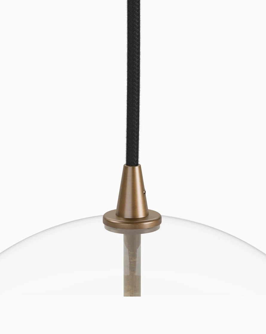 Heritage Bronze Brass / 11.75" x 11.75" / Clear Glass