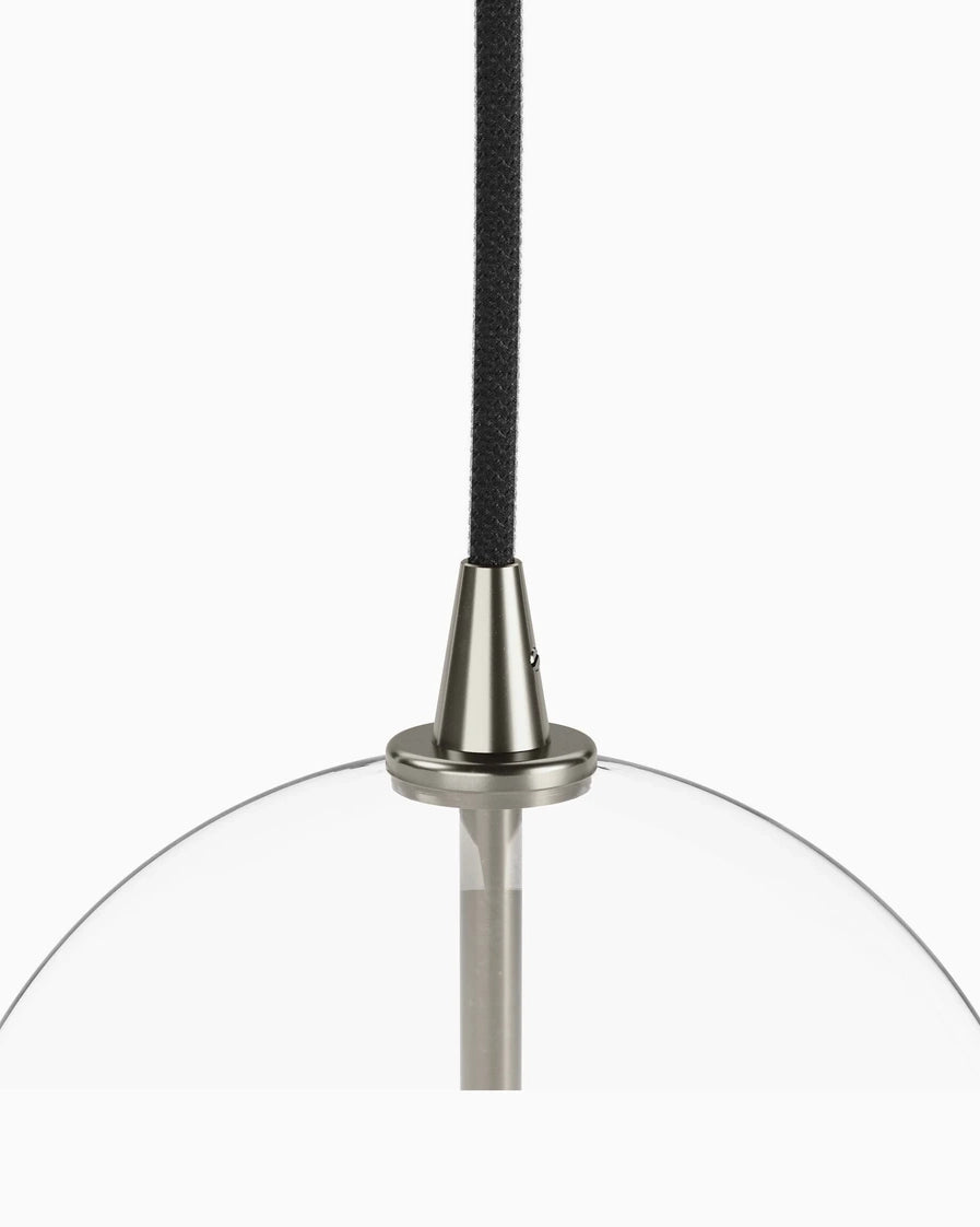Polished Nickel / 7.75" x 7.75" / Clear Glass