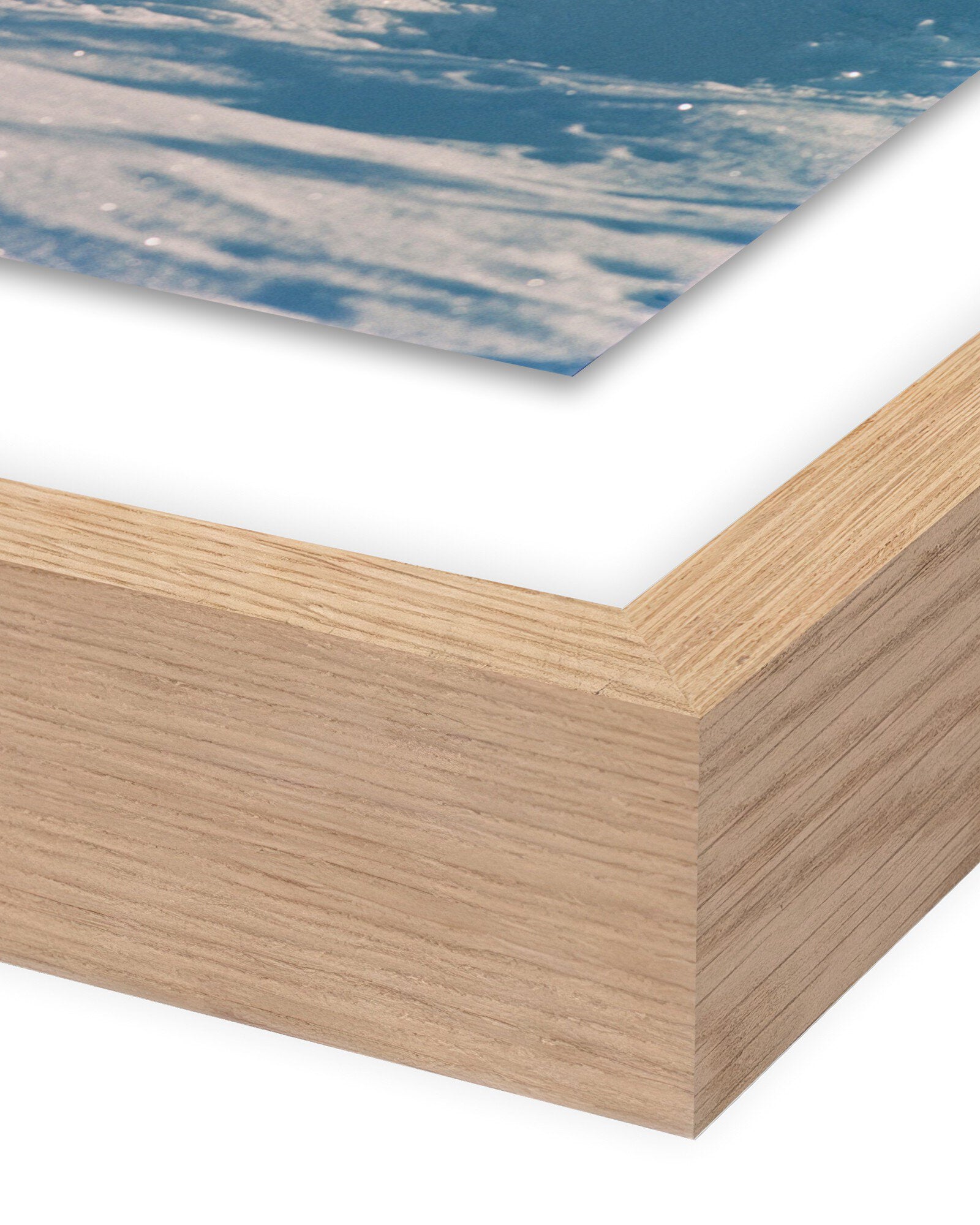 32" x 32" / White Oak