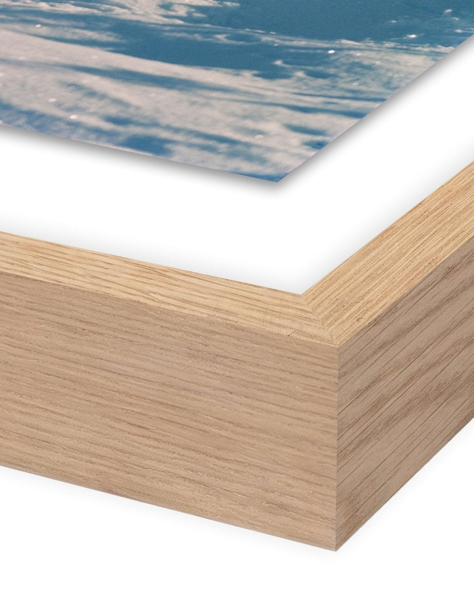 40" x 40" / White Oak