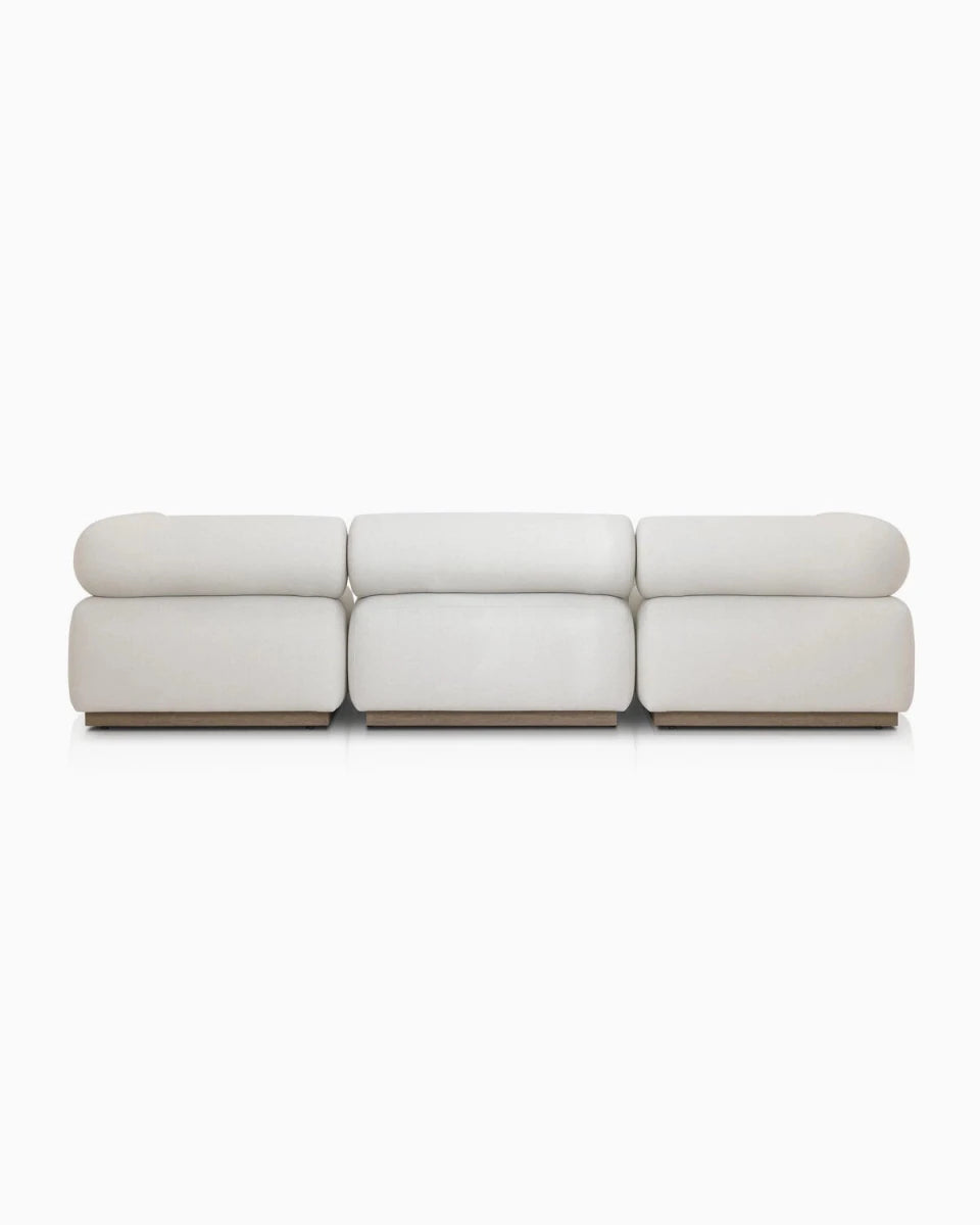 Alessi Linen / 3 Piece w/Ottoman