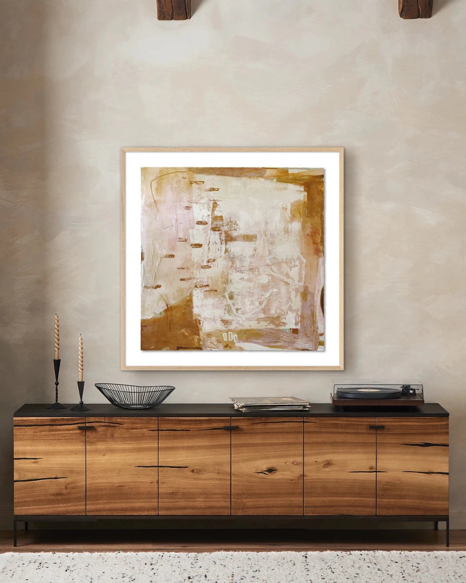 32" x 32" / White Oak