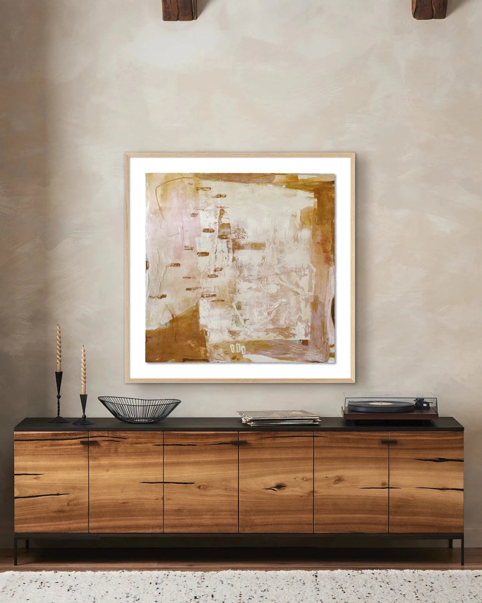 32" x 32" / White Oak