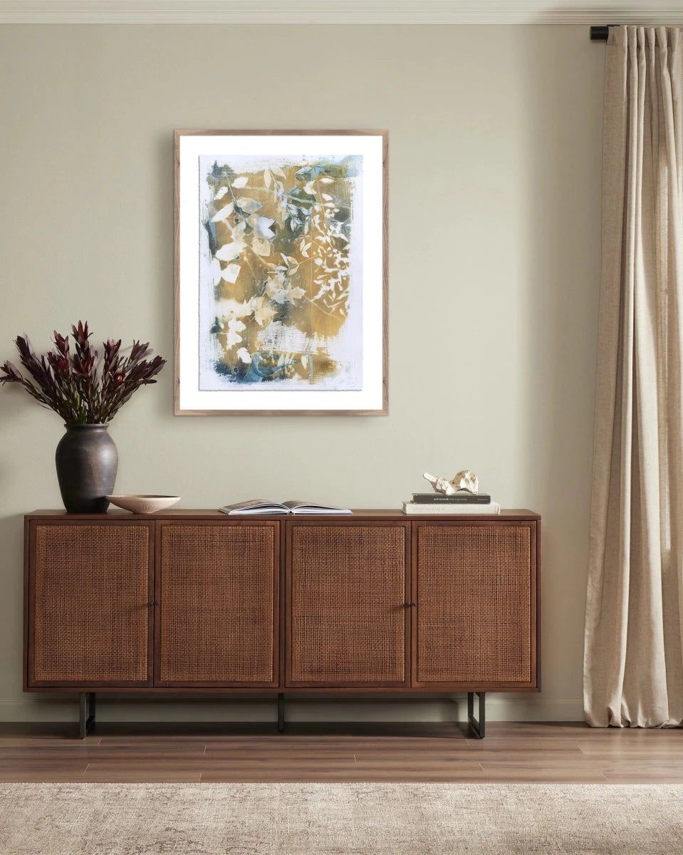 30" x 40" / Rustic Walnut