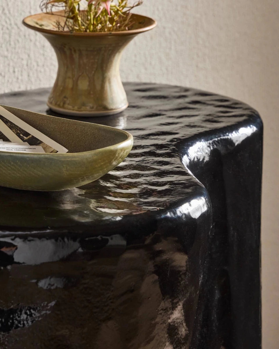 Glossy Black Cast Aluminum