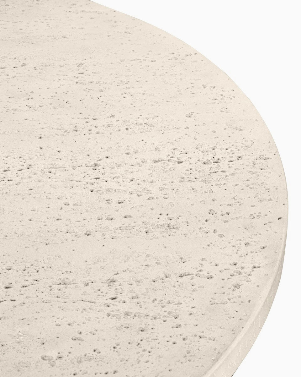Coarse Ivory Concrete / 48" Diameter