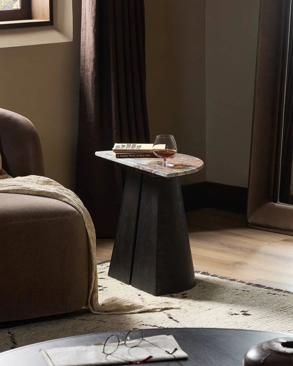 Textured Smoke and Russet