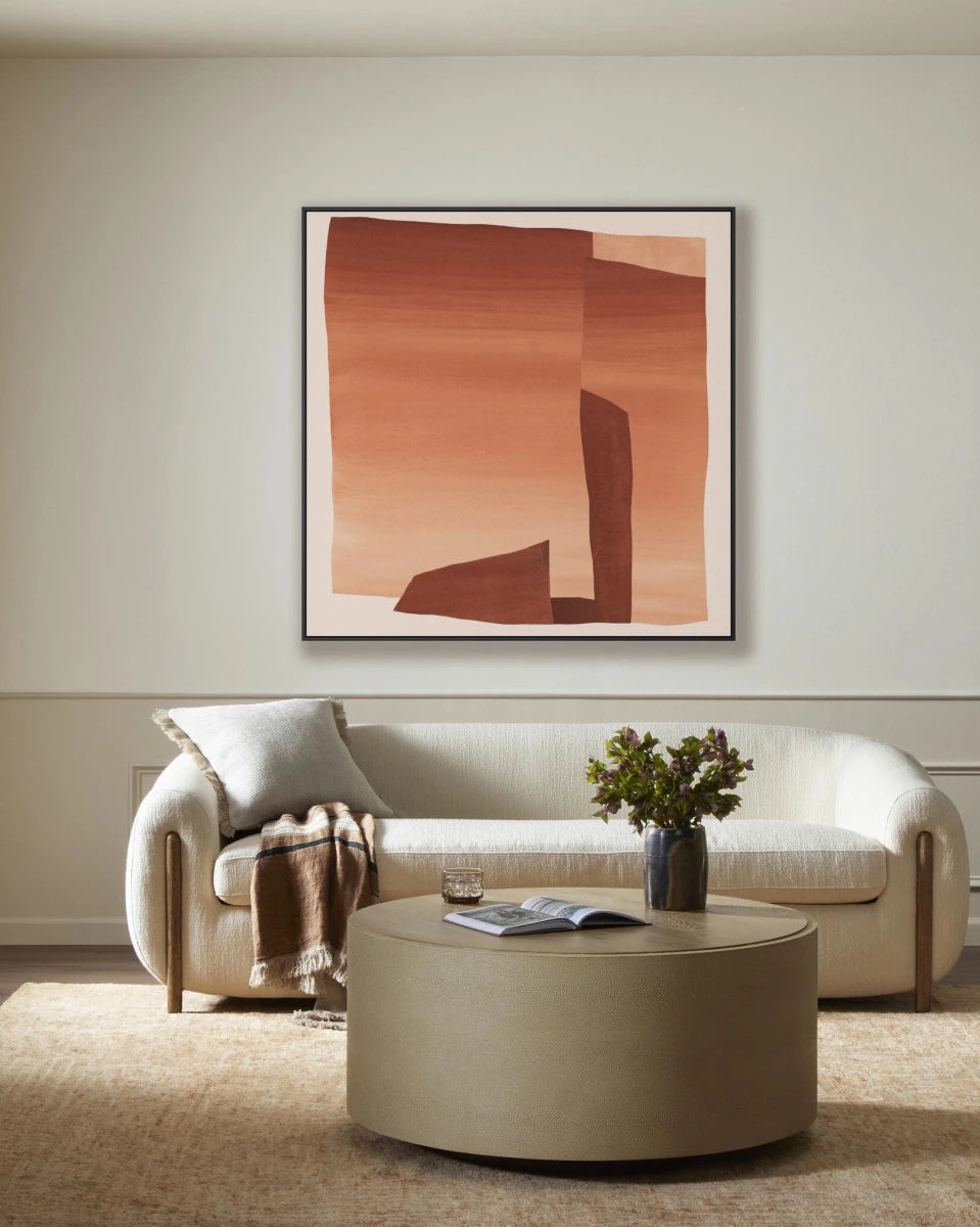 48" x 48" / Black Maple