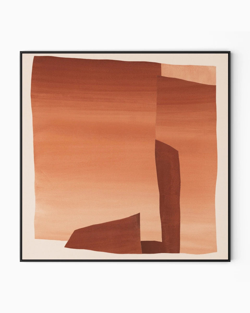 32" x 32" / Black Maple