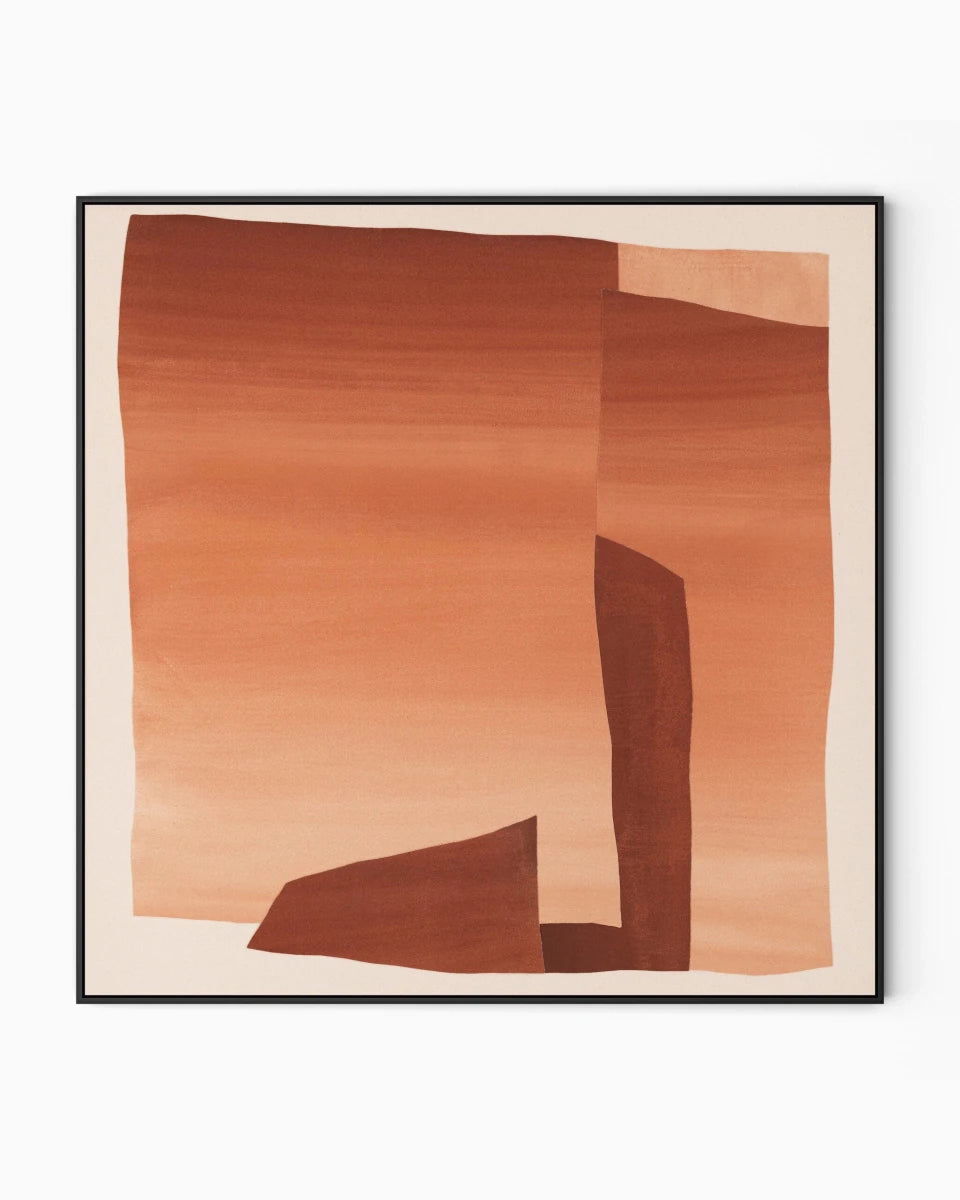 40" x 40" / Black Maple