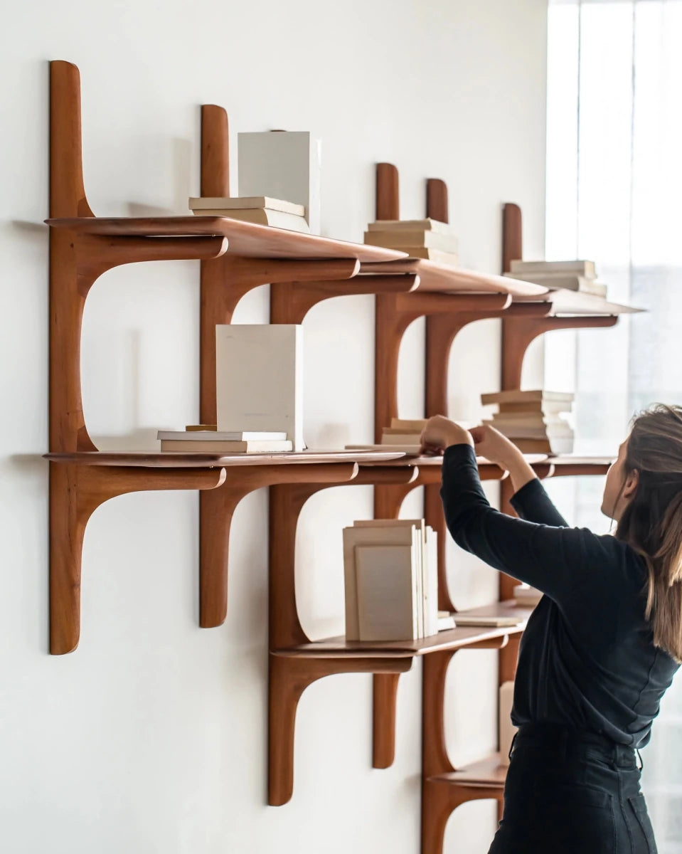 Mahogany / 3 Shelves