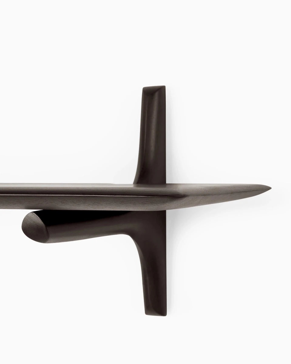 Dark Brown Mahogany / 1 Shelf (39.5")