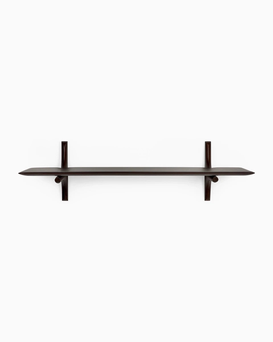 Dark Brown Mahogany / 1 Shelf (39.5")