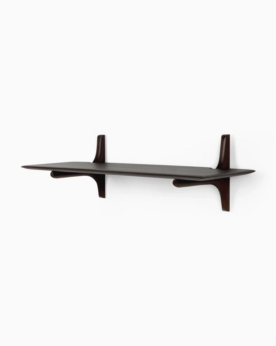 Dark Brown Mahogany / 1 Shelf (39.5")